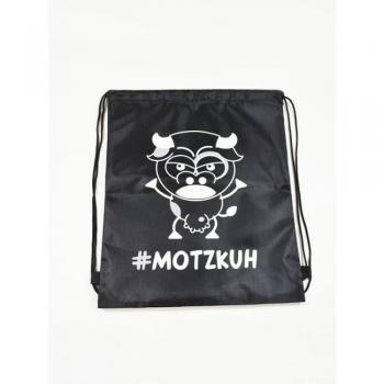 Rucksack / Sportbeutel, ''#MOTZKUH'' motzende Kuh, 35x40cm