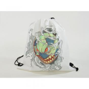 Preview: Rucksack / Sportbeutel, Fußballmonster, 35x40cm