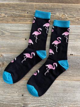 Motiv Socken Flamingo