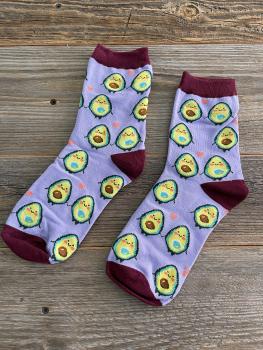 Motiv Socken Avocado