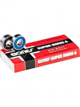 Bones Bearings Super Swiss 6 (siver Blue)