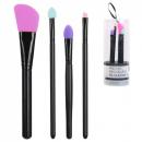 Silikon-Make-up Pinsel x4, 1- fach sortiert